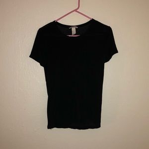 H&M Basics Black T-Shirt